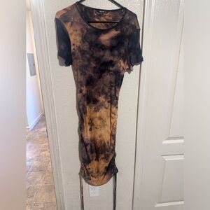 Shein tie-dye dress